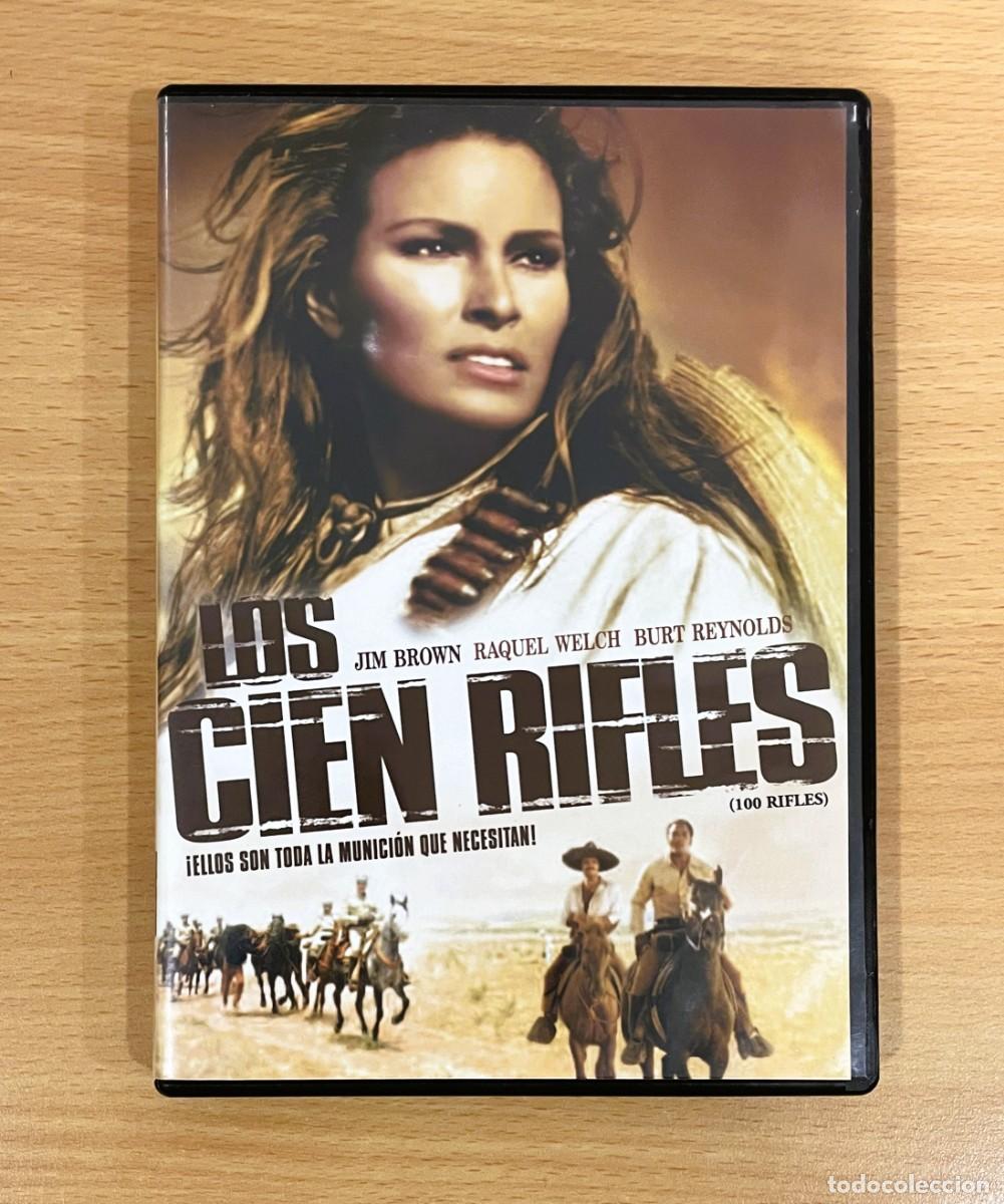 Cine: DVD CINE DEL OESTE WESTERN POL&Eacute;MICO CON RAQUEL WELCH - LOS 100 CIEN RIFLES (1969)