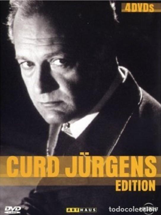 Cine: Curd J&uuml;rgens Edition 4DVDs Como Nuevo