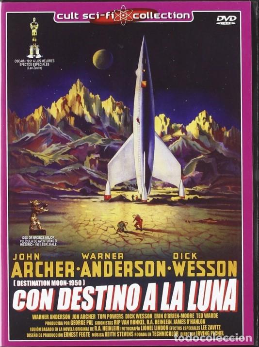 Cine: Con Destino a La Luna DVD Como nuevo