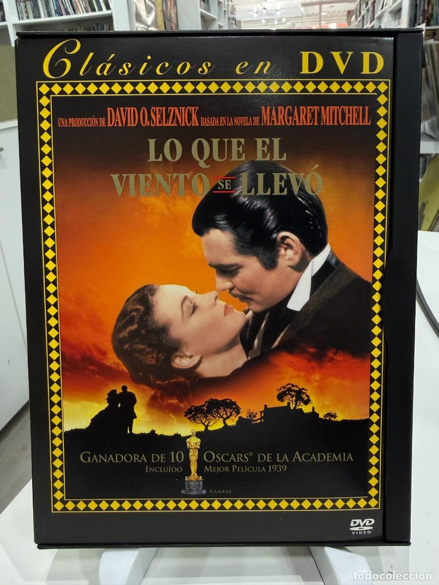Cine: Lo que el viento se llev&oacute; (DVD) Warner Edici&oacute;n Cl&aacute;sicos en DVD