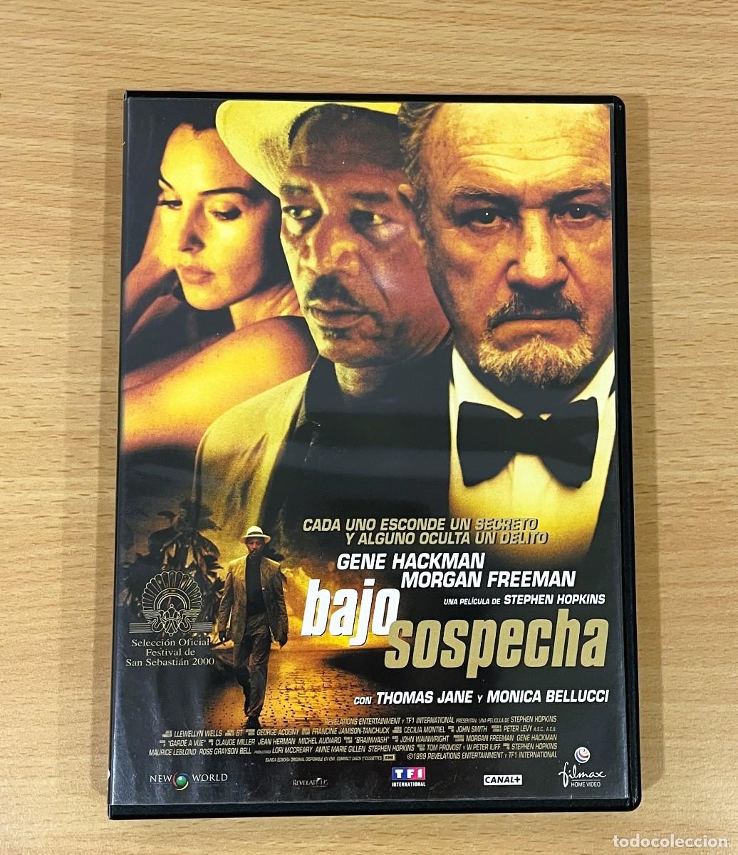 Cine: DVD CINE THRILLER CON M&Oacute;NICA BELLUCCI Y GENE HACKMAN - BAJO SOSPECHA (2000)