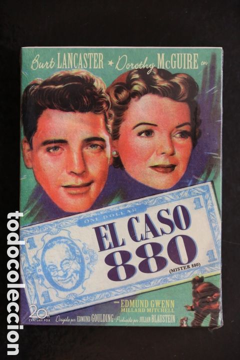 Cine: DVD. EL CASO 880 (Mister 880). Edmund Goulding. 1950. Burt Lancaster