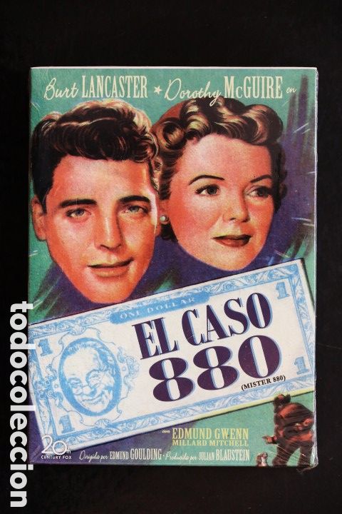 Cine: DVD precintado. EL CASO 880 (Mister 880). Edmund Goulding. 1950. Burt Lancaster. Nuevo.