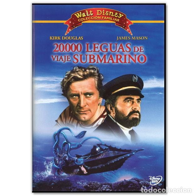 Cine: 20.000 LEGUAS DE VIAJE SUBMARINO DVD (Aventuras, Disney)