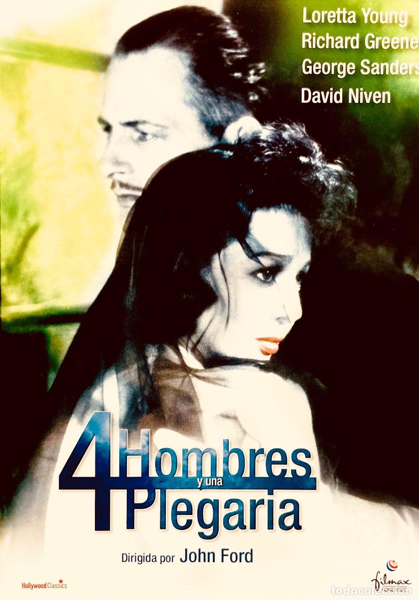 Cine: 4 HOMBRES Y UNA PLEGARIA. George Sanders. David Niven. Loretta Young. C Aubrey Smith. John Ford