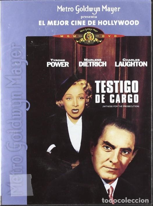 Cine: Testigo de Cargo DVD Como nuevo. Slim