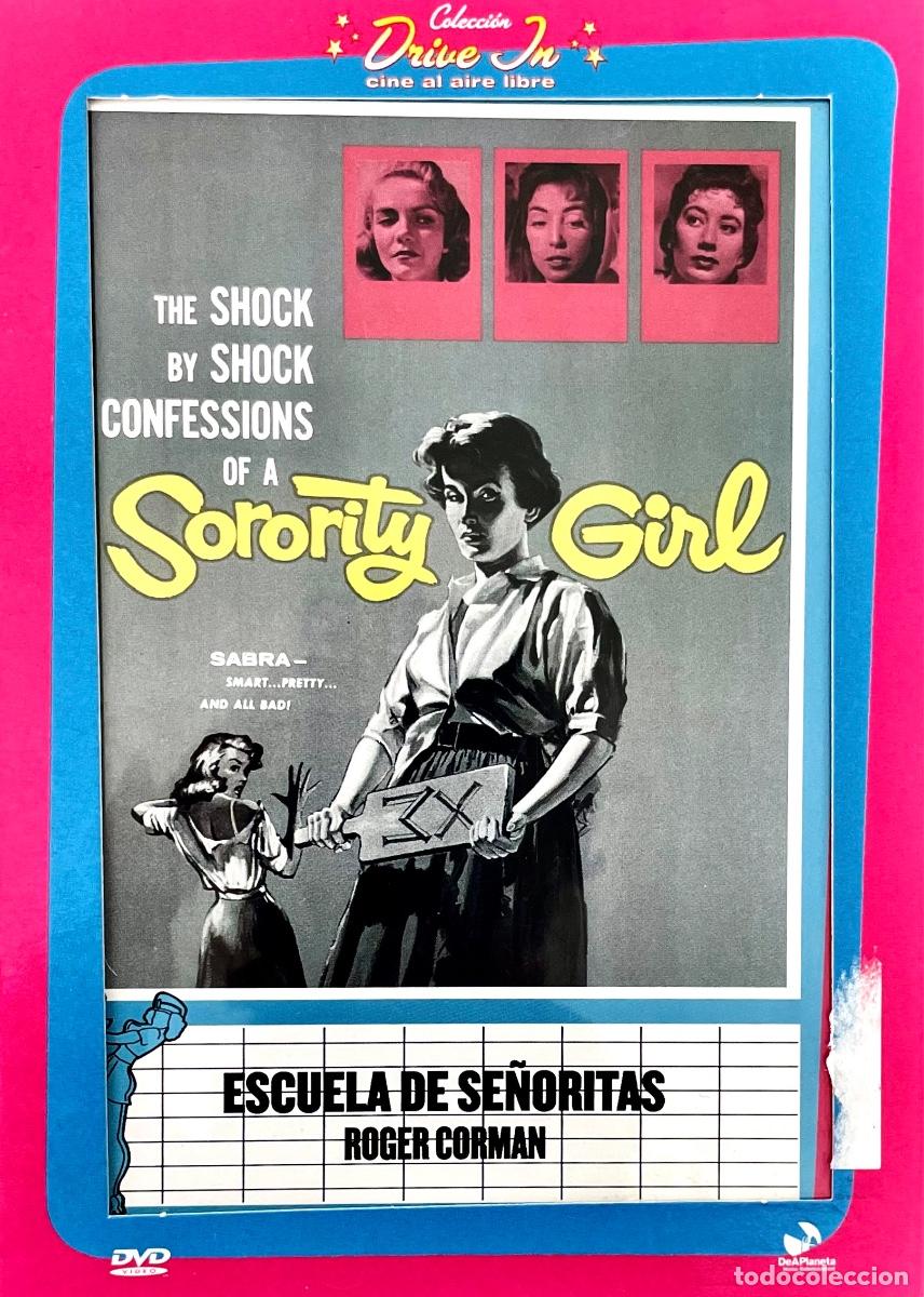 Cine: DVD. SORORITY GIRL. ESCUELA DE SE&Ntilde;ORITAS. Susan Cabot. Barboura Morris. Dick Miller. Roger Corman.