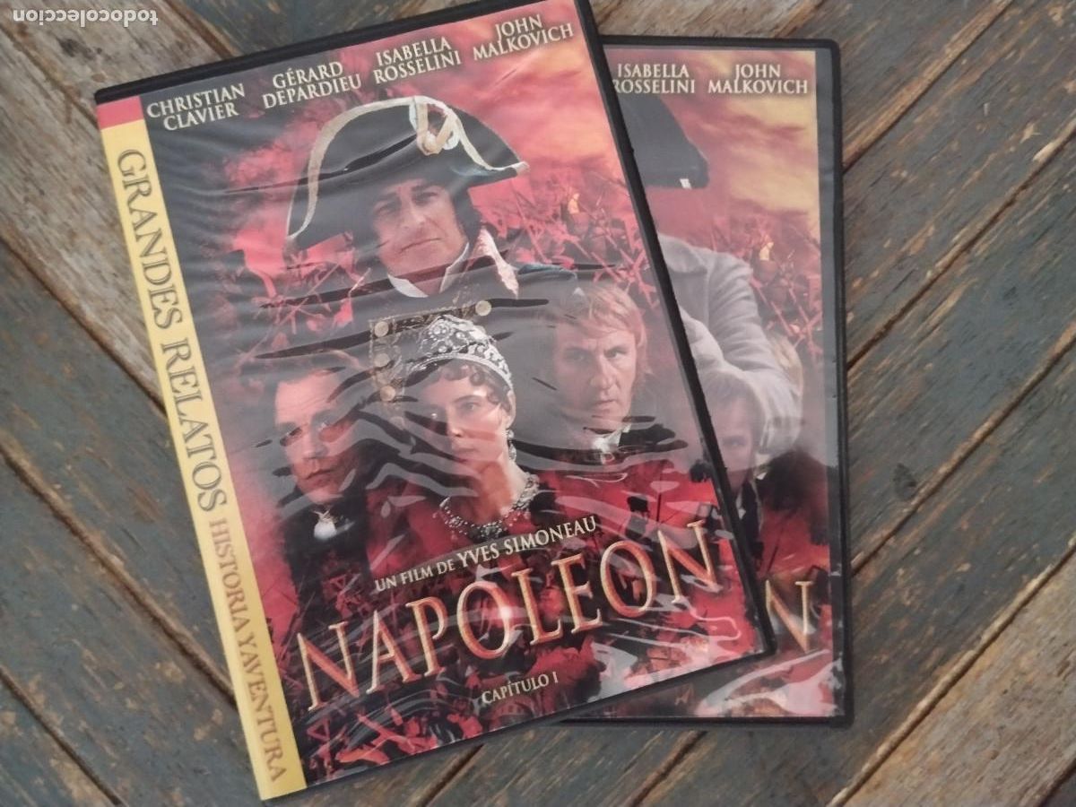 Cine: DVD Napole&oacute;n (Cap&iacute;tulos I y II) &ndash; Grandes Relatos &ndash; Clavier / Depardieu Descripci&oacute;n: