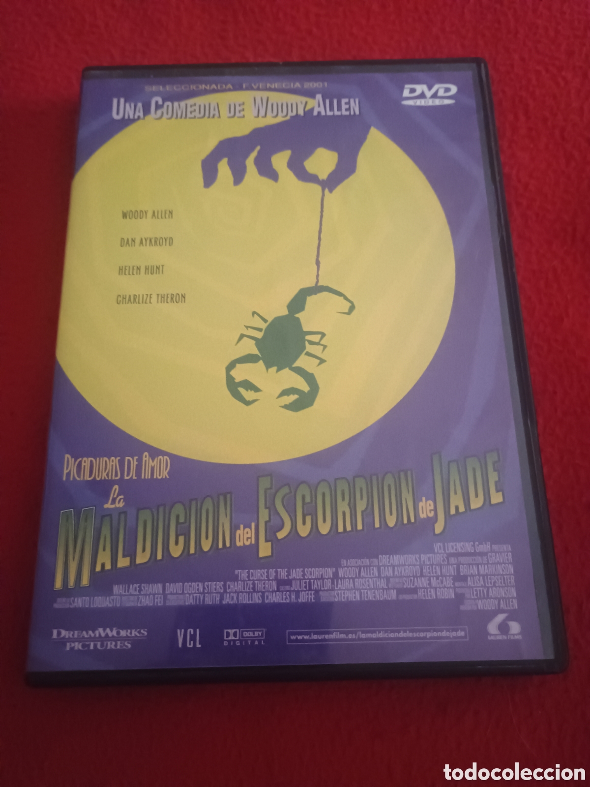 Cine: Dvd maldici&oacute;n del escorpi&oacute;n de jade - Woody allen