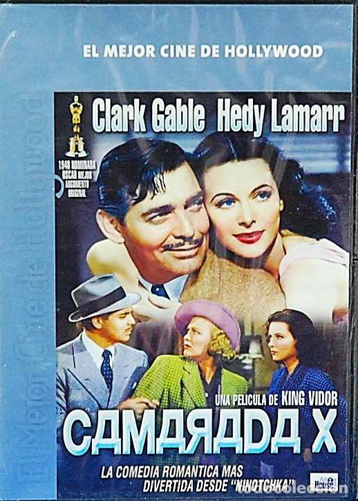 Cine: Camarada X (Comrade X, 1940) Dir. King Vidor. Clark Gable, Hedy Lamar, Oskar Homolka. DVD