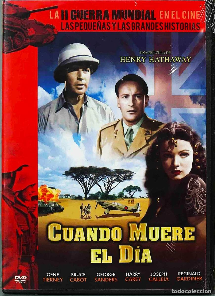 Cine: Cuando muere el d&iacute;a (Sundown, 1941) Dir. Henry Hathaway. Gene Tierney, George Sanders. DVD
