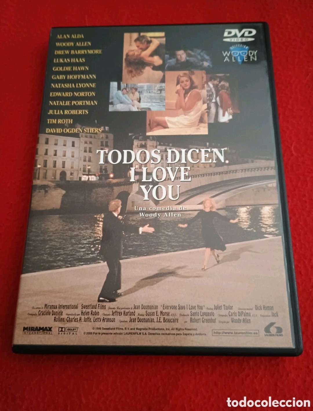 Kino: Dvd todos dicen I love you - Woody allen goldie hawn Alan alda