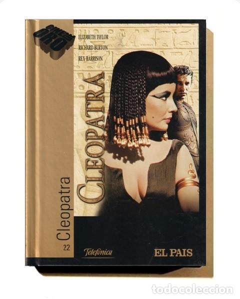 Cine: [DVD+LIBRO DIGIBOOK]. CLEOPATRA. ELIZABETH TAYLOR. RICHARD BURTON. PELICULA CINE