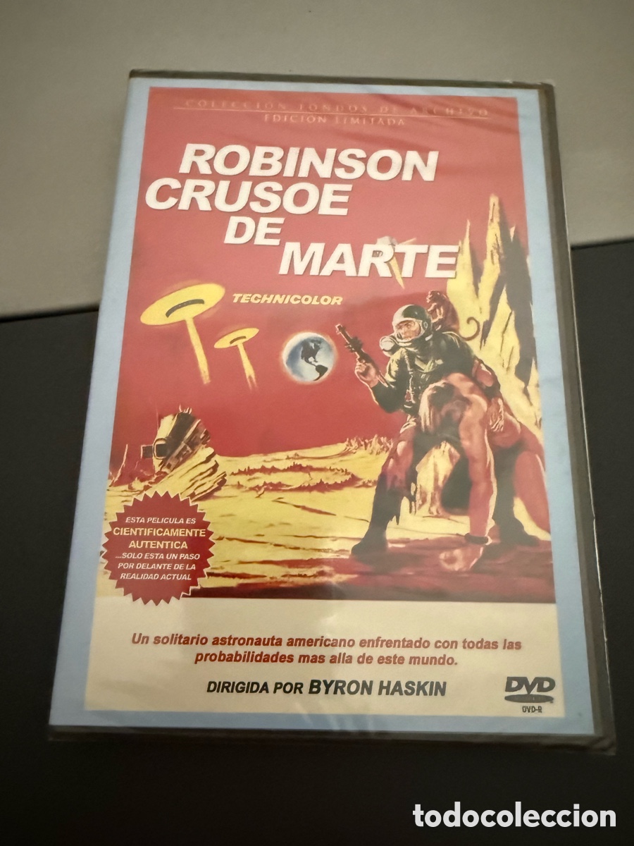 Cine: DVD. ROBINSON CRUSOE DE MARTE. PRECINTADO