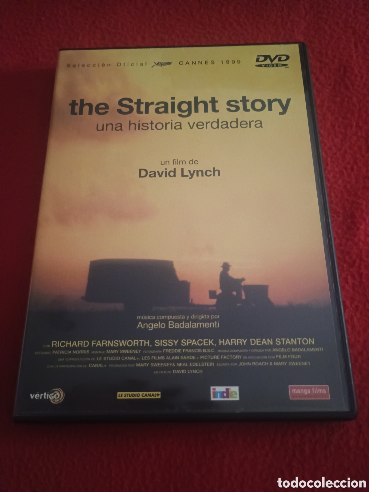 Cine: Dvd the straight story (una historia verdadera) - David lynch