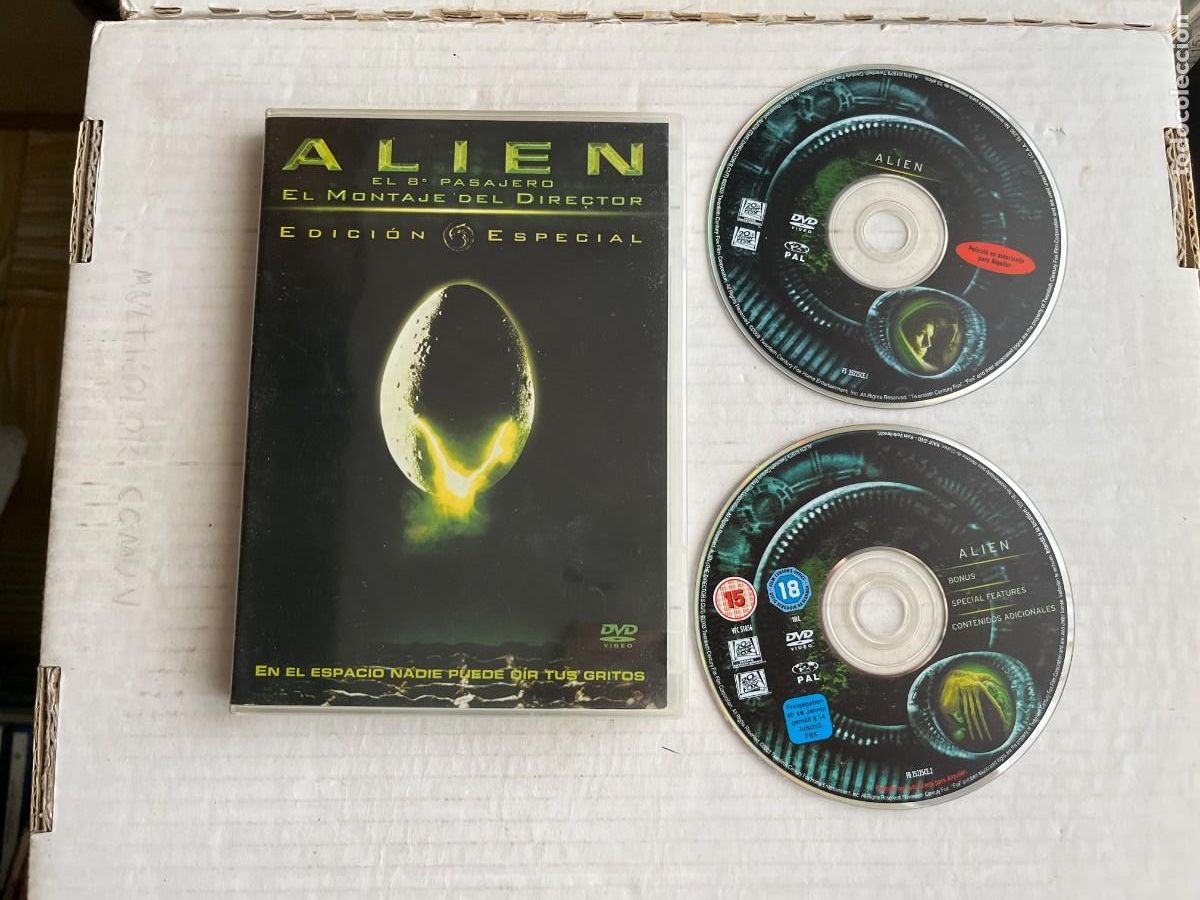 Cine: ALIEN EL OCTAVO PASAJERO EL MONTAJE DEL DIRECTOR EDICION ESPECIAL - DVD PELICULA KREATEN
