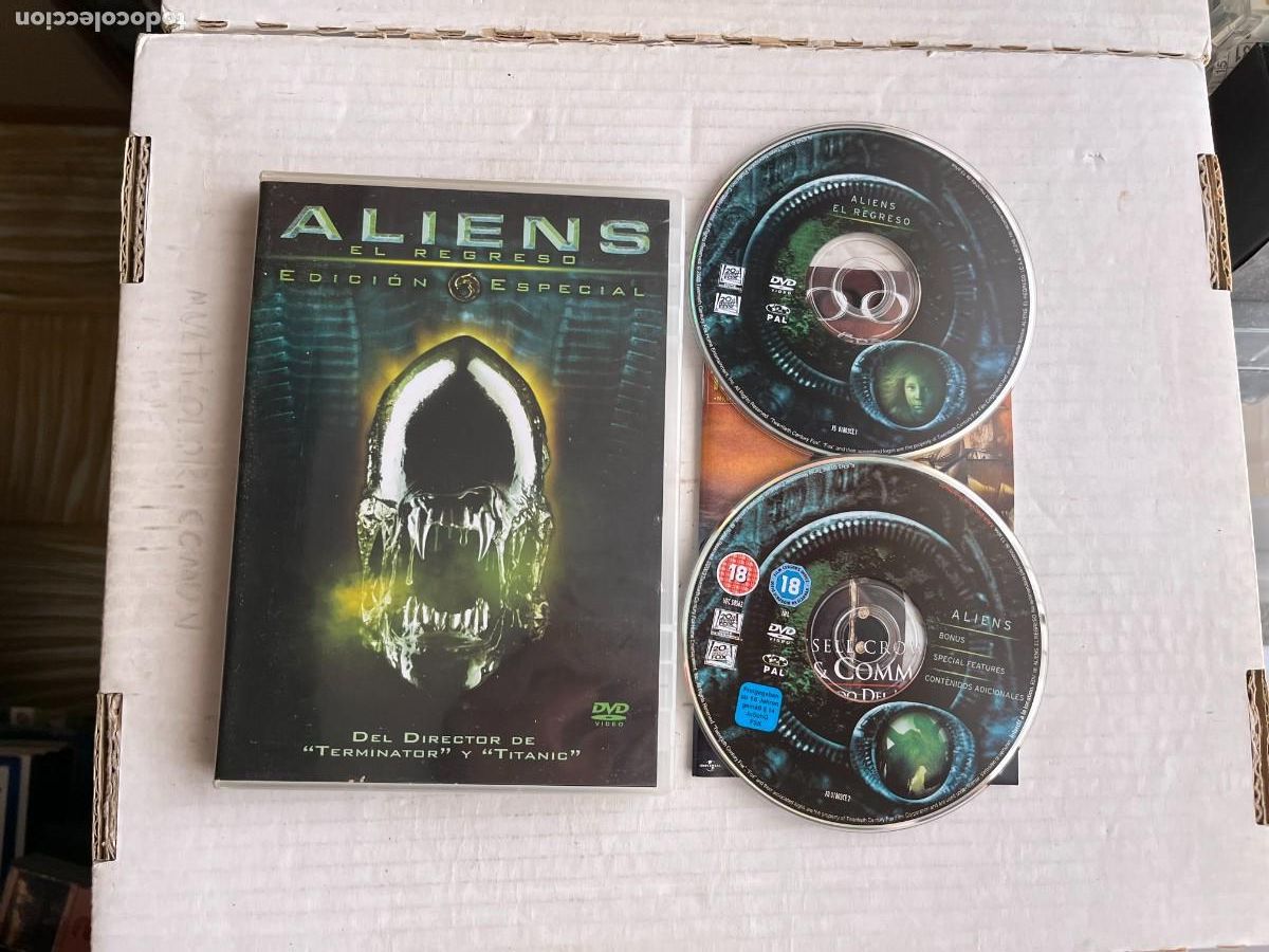 Cine: ALIEN EL REGRESO EDICION ESPECIAL - DVD PELICULA KREATEN