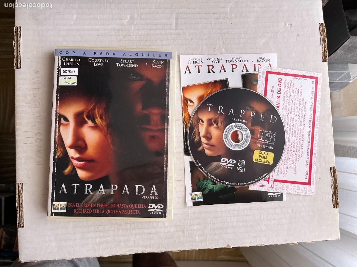 Cine: ATRAPADA - DVD PELICULA KREATEN