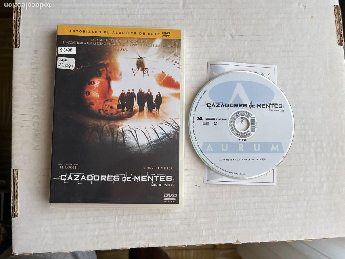 Cine: CAZADORES DE MENTES - DVD PELICULA KREATEN