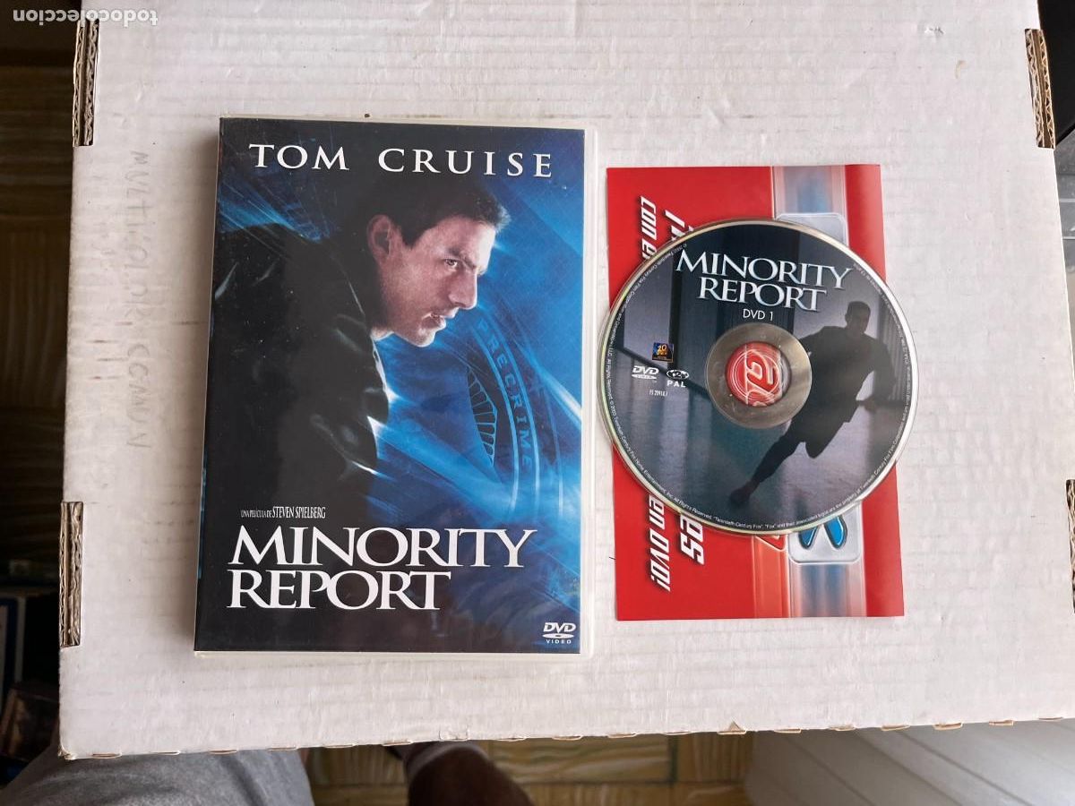 Cine: MINORITY REPORT - DVD PELICULA KREATEN