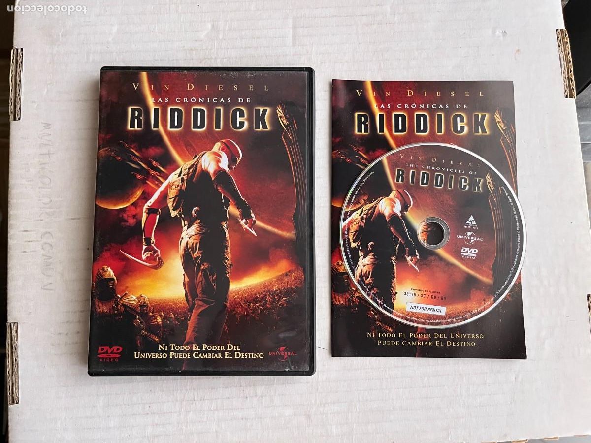 Cine: RIDDICK LAS CRONICAS DE - DVD PELICULA KREATEN