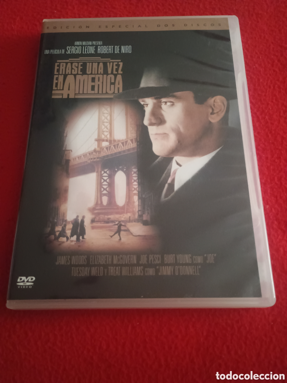 Cine: Dvd &eacute;rase una vez en Am&eacute;rica (2 discos) Sergio leone Robert de niro