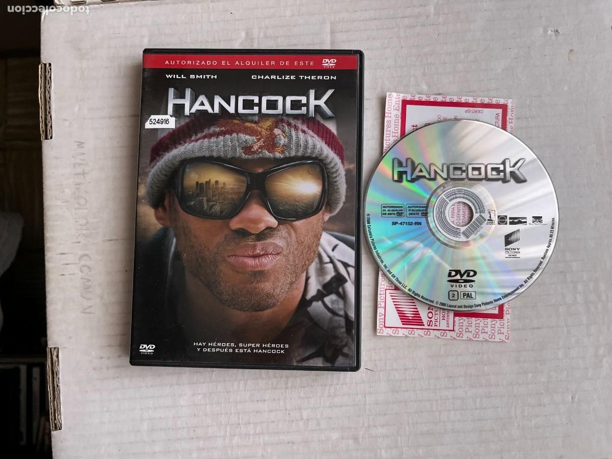 Cine: hancock- DVD PELICULA KREATEN