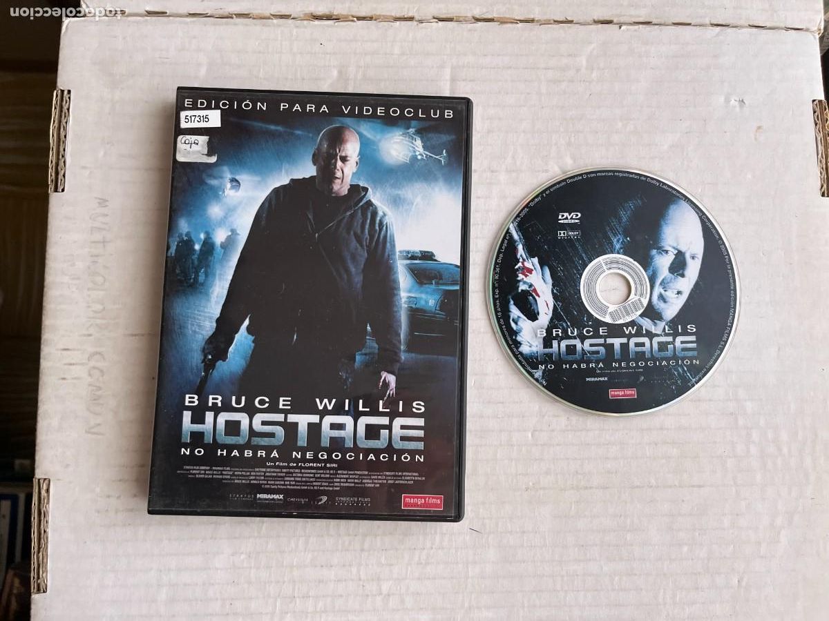 Cine: hostage - DVD PELICULA KREATEN
