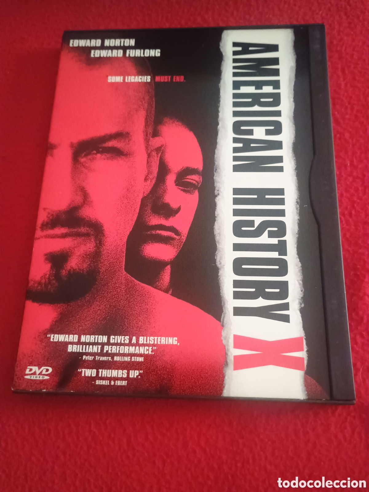 Cine: Dvd american history x - Edward Norton Edward furlong