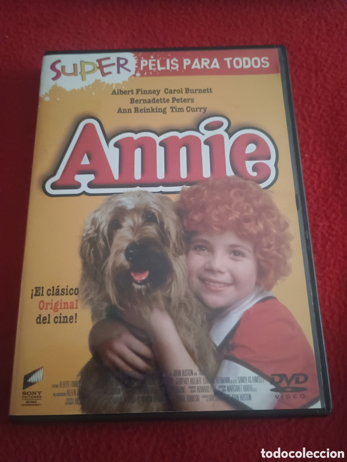 Cine: Dvd Annie - John huston Albert finney Carol burnett Tim curry