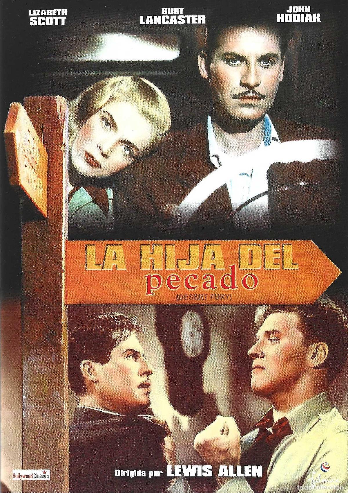 Cine: LA HIJA DEL PECADO BURT LANCASTER