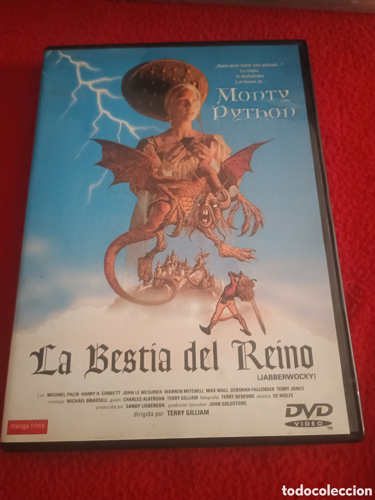 Cine: Dvd bestia del reino - Monty python Terry gilliam Michael palin John cleese