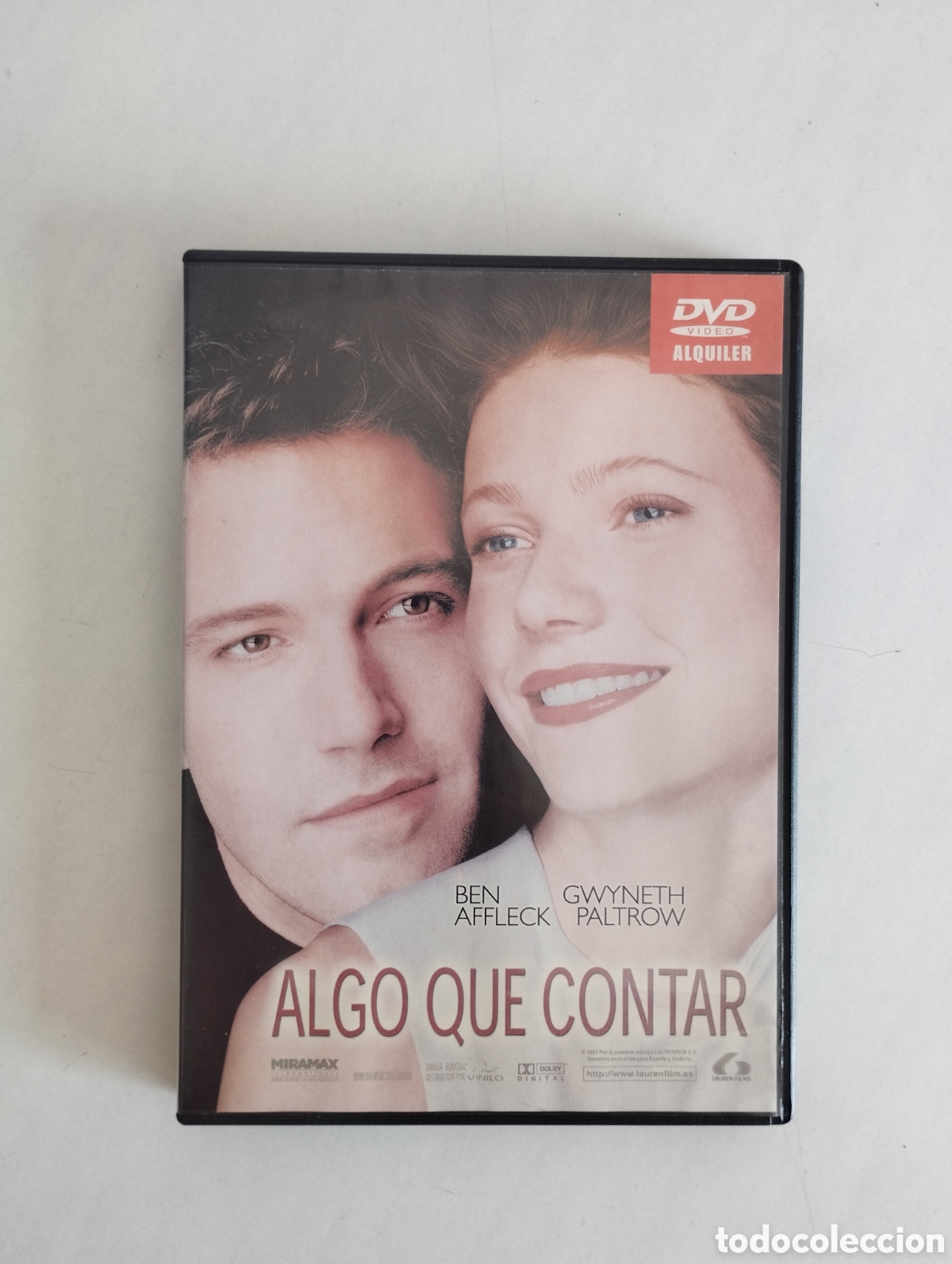 Cine: PELICULA DVD ALGO QUE CONTAR
