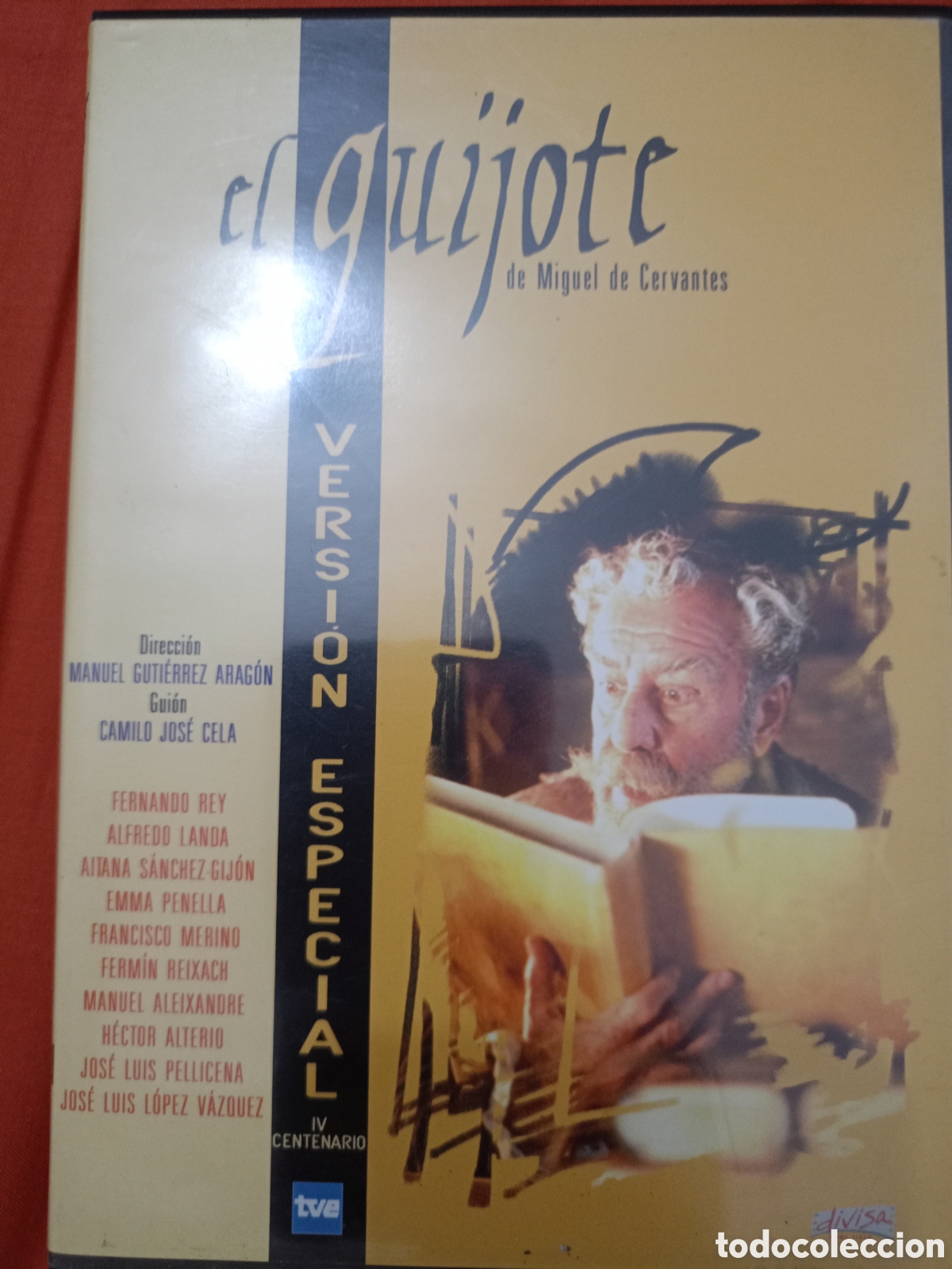 Cine: DVD El quijote - de Miguel de Cervantes
