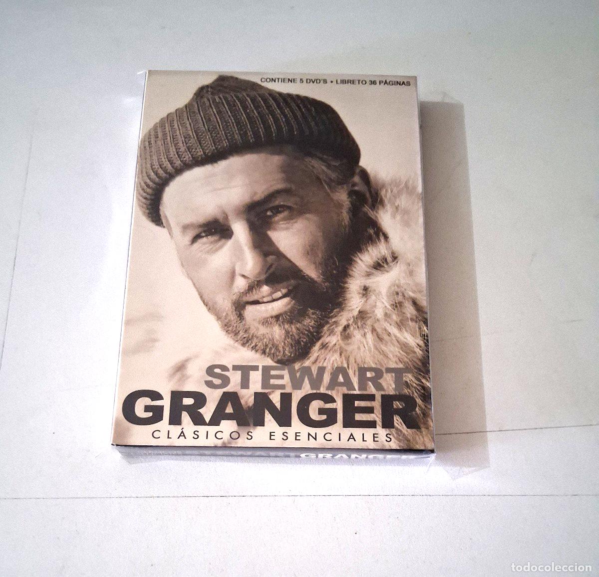 Cine: DVD &rdquo;STEWART GRANGER PACK&rdquo; 5DVD +LIBRETO NORTE SALVAJE LAS MINAS DEL REY SALOMON