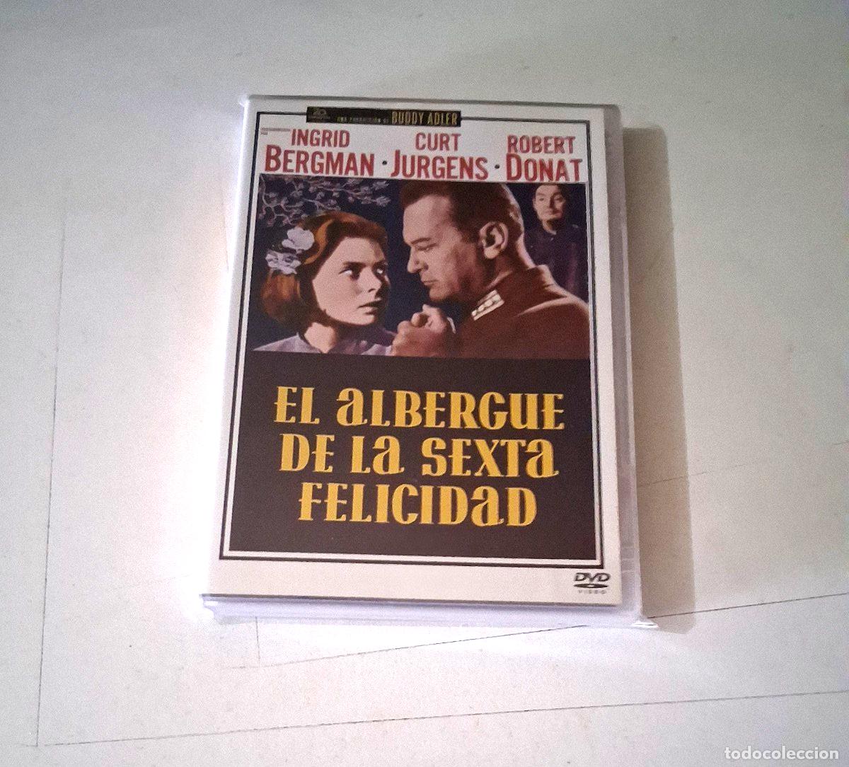 Cine: DVD &rdquo;EL ALBERGUE DE LA SEXTA FELICIDAD&rdquo; ROBSON INGRID BERGMAN CURT JURGENS