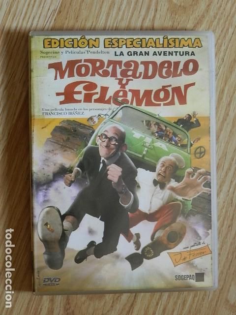 Cine: 2 DVD's La gran aventura Mortadelo y Filemon Edici&oacute;n especialisima