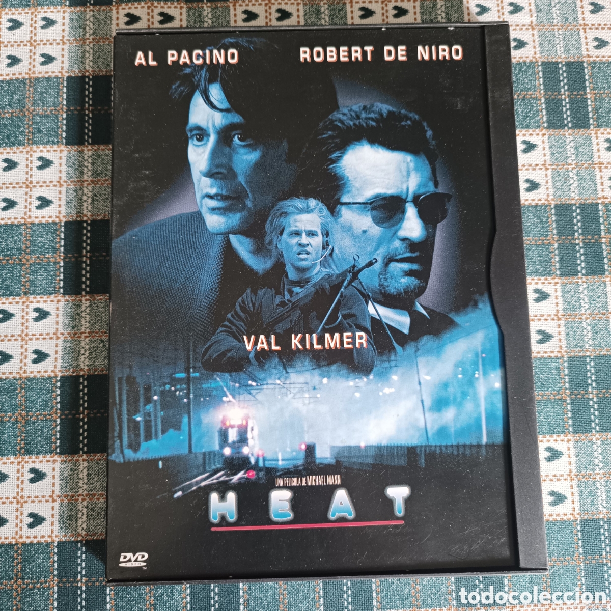 Cine: HEAT AL PACINO ROBERT DE NIRO & VAL KILMER