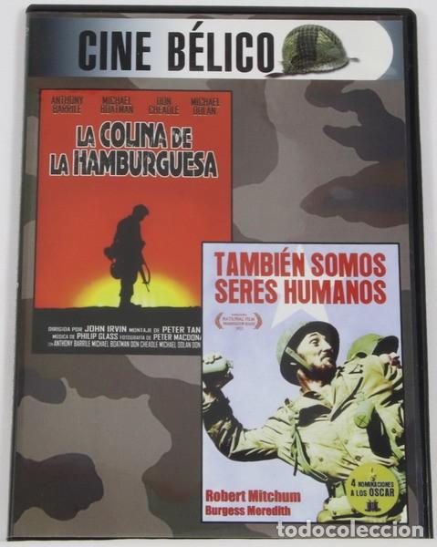 Cine: Pel&iacute;cula DVD. La colina de la hamburguesa + Tambien somos seres humanos. PEDIDO MINIMO 6 &euro;