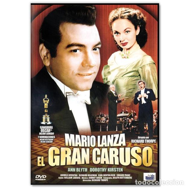 Cine: EL GRAN CARUSO DVD (Musical, Drama, Biogr&aacute;fico)