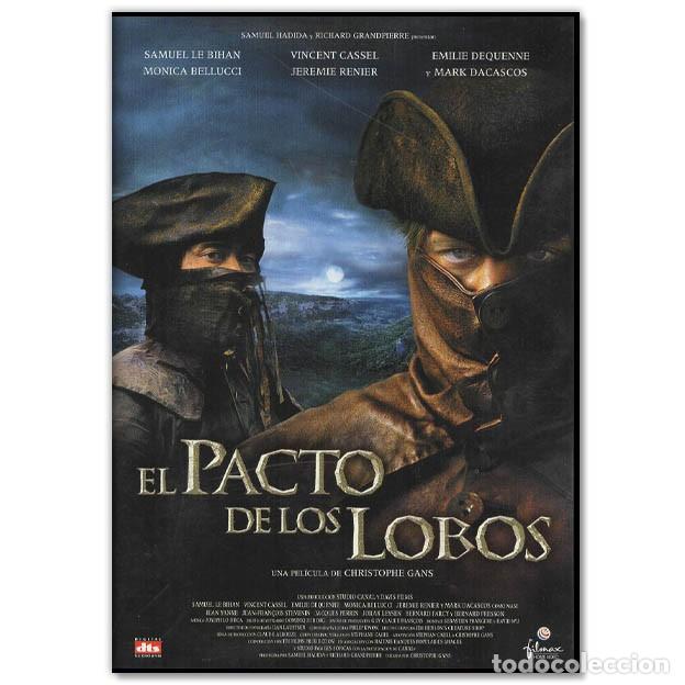 Cine: EL PACTO DE LOS LOBOS DVD (Aventuras, Terror, Fant&aacute;stico)