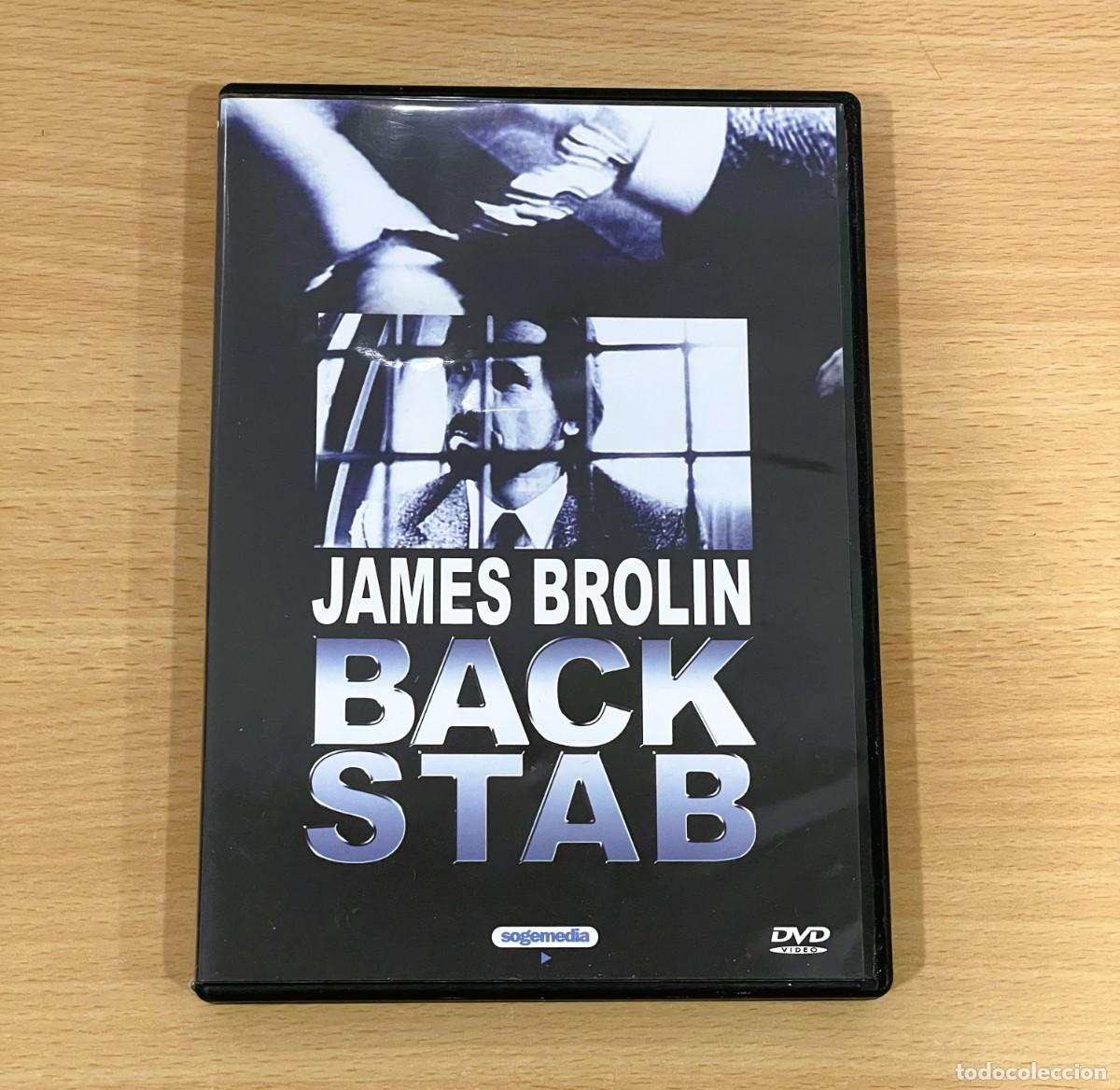 Cine: DVD CINE THRILLER NOVENTERO CON JAMES BROLIN - BACK STAB, PRESUNTO CULPABLE (1990)