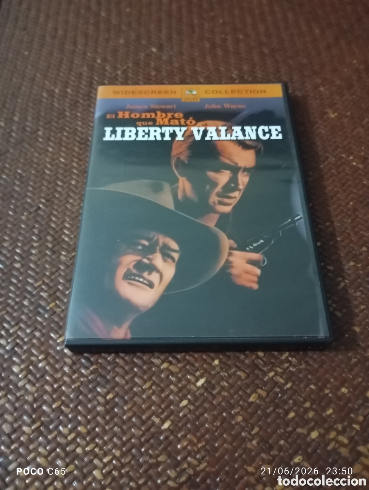 Cine: El hombre que mat&oacute; a Liberty valance DVD