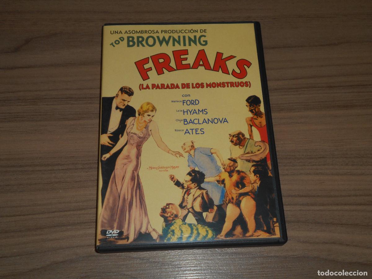 Cine: Tod Browning Freaks LA PARADA DE LOS MONSTRUOS DVD 1&ordf; Edicion WARNER Como NUEVA