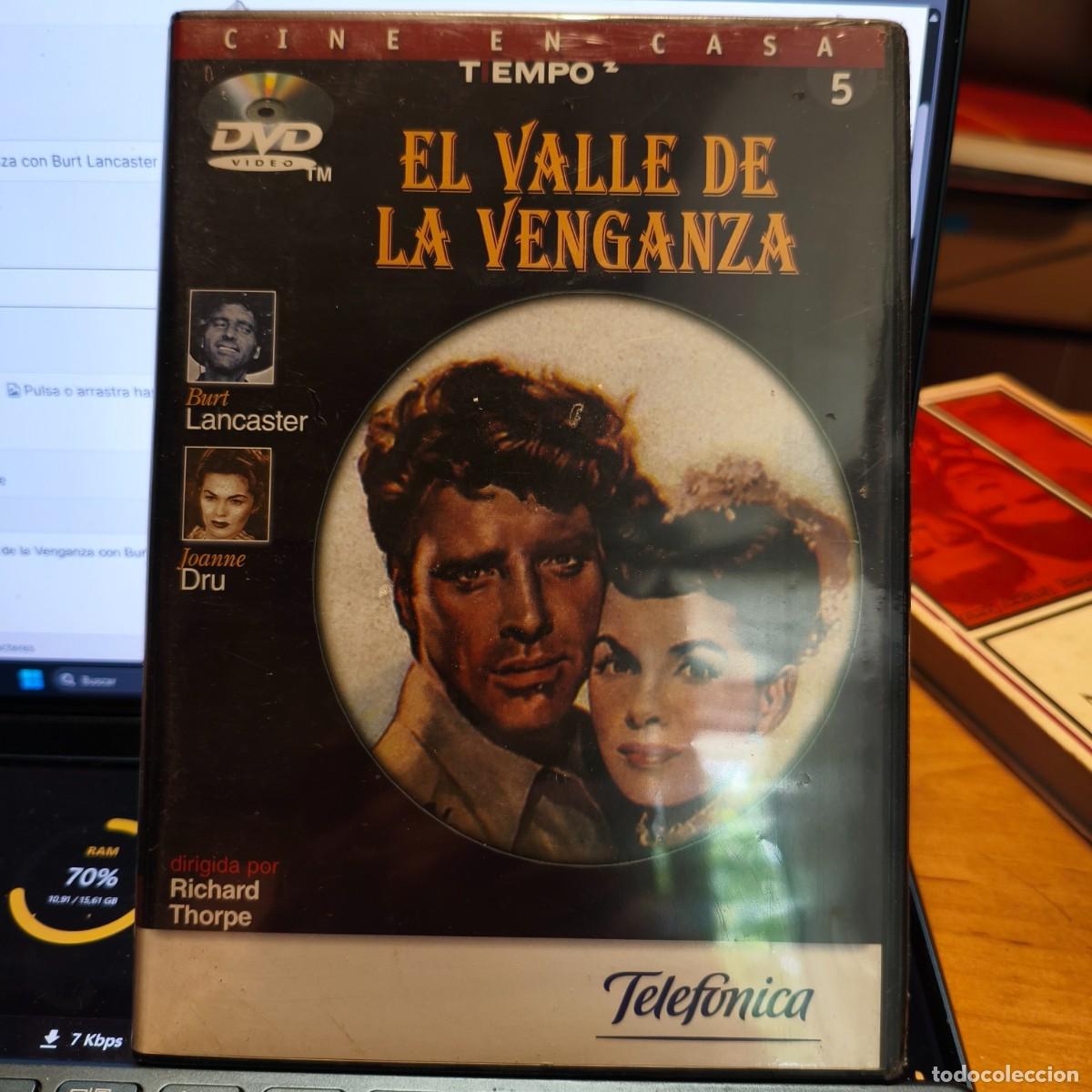 Cine: El valle de la Venganza con Burt Lancaster y Joanne Dru