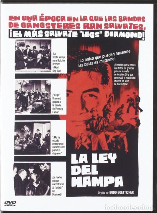 Cine: La Ley del Hampa DVD Como nuevo