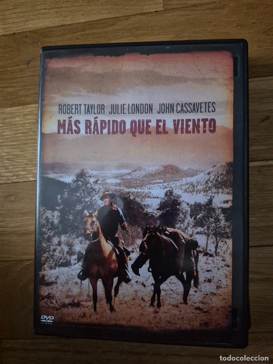 Cine: M&aacute;s r&aacute;pido que el viento, dvd Robert Parrish Robert Taylor Julie London John Cassavetes