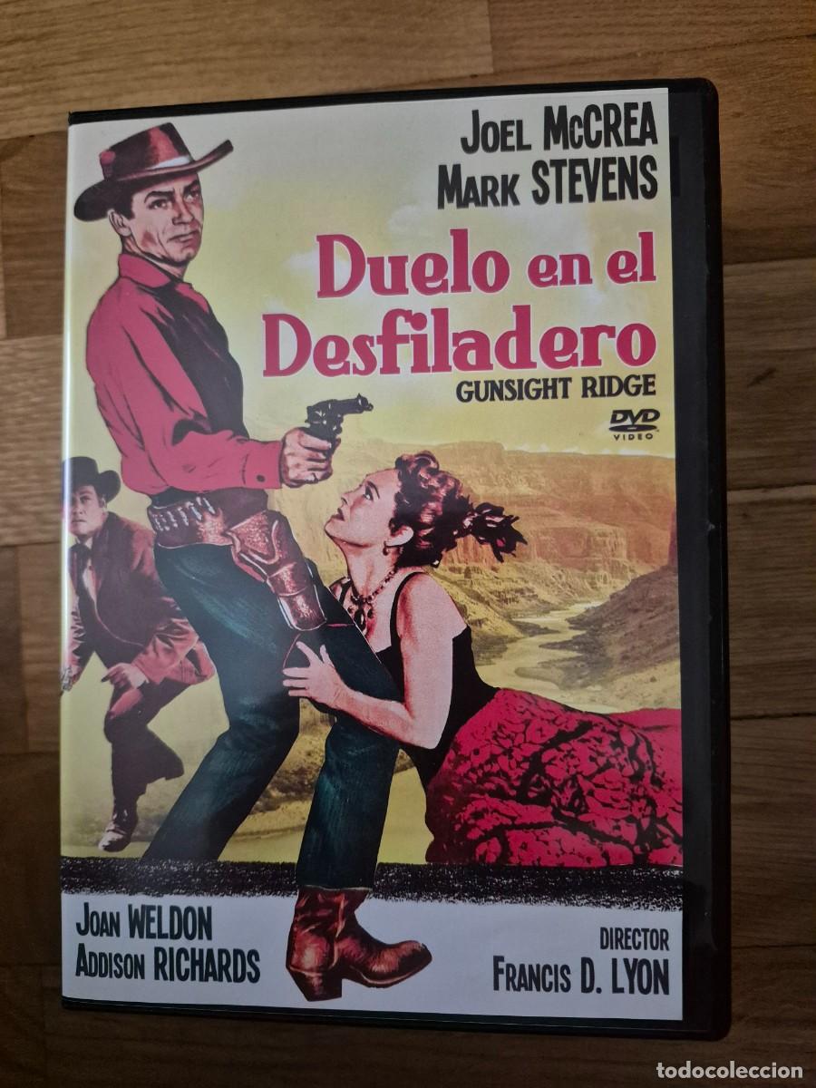 Cine: Duelo en el desfiladero, dvd Francis D. Lyon Joel McCrea Mark Stevens Joan Weldon