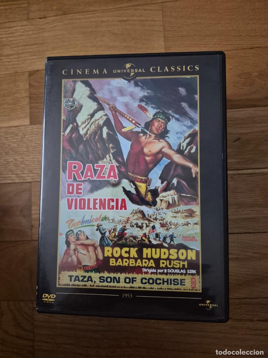 Cine: Raza de violencia, dvd Douglas Sirk Rock Hudson Barbara Rush