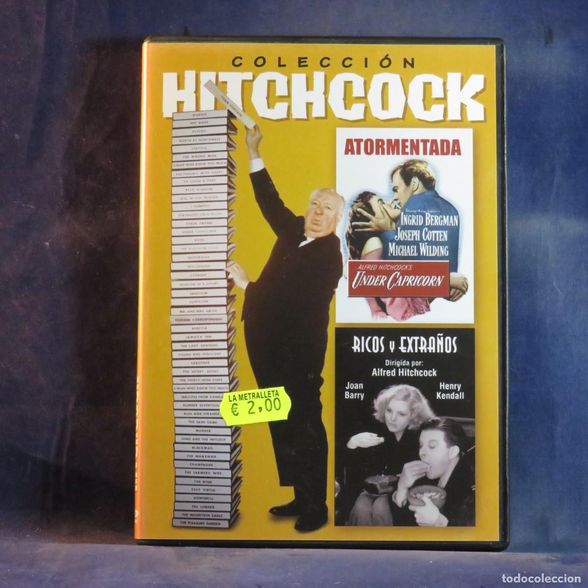 Cine: COLECCI&Oacute;N HITCHCOCK: ATORMENTADA Y RICOS Y EXTRA&Ntilde;OS - DVD